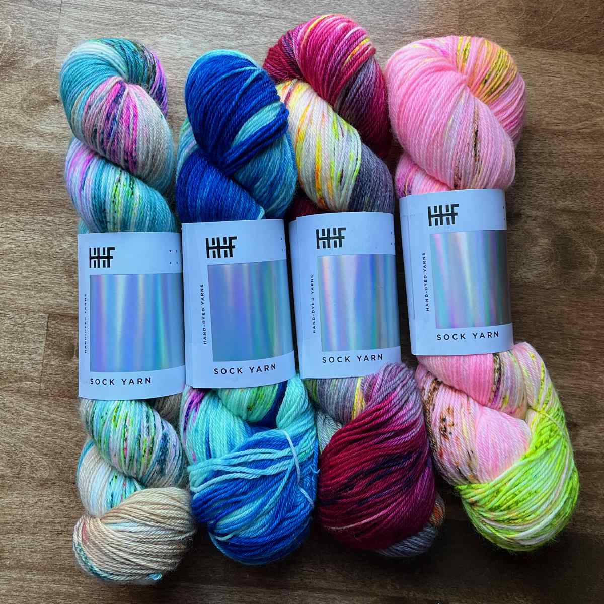 Colorful yarn